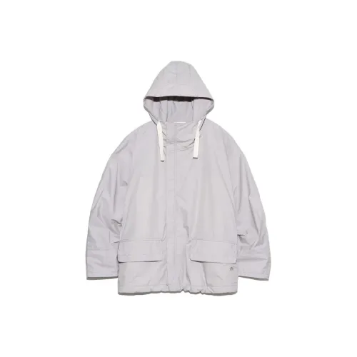 Nanamica SS25 Куртки и Пальто Унисекс Серый Бежевый