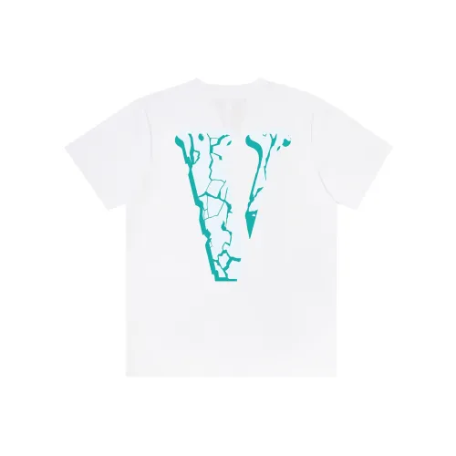 VLONE T-Shirt Унисекс Белый Синий