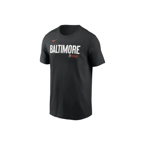 nike BALTIMORE ORIOLES Городской Connect Wordmark T-Shirt Мужской Черный