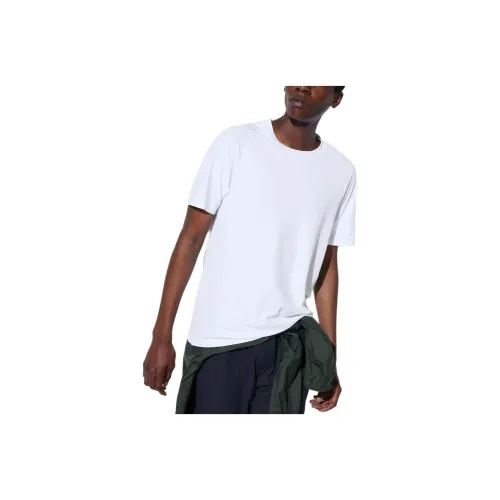 UNIQLO Белая унисекс футболка