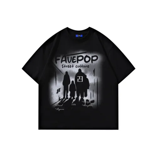 FAVEPOP Короткий рукав T-рубашка унисекс