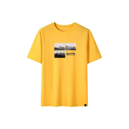 OUTDOOR PRODUCTS T-Shirt Мужской Pineapple Yellow
