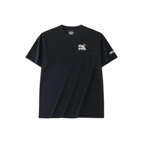 Anta Life Collection Черные Мужские T-рубашки