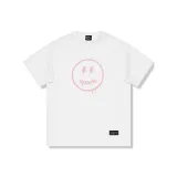 Белое основание, розовый цвет