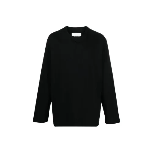 JIL SANDER Мужские черные T-рубашки