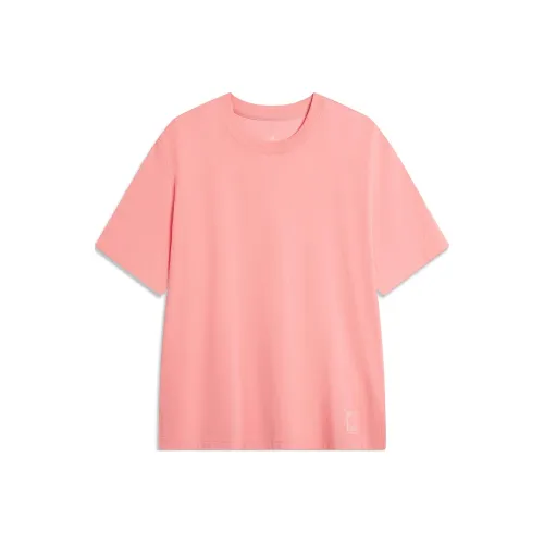 LINING China Color Collection T-Shirt Мужская Camel Pink