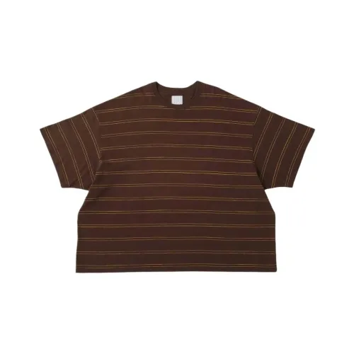 Stripes For Creative Коричневый Мужской T-Рубашки