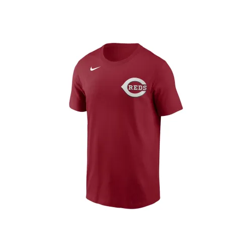 Nike MLB Коллаборация Cincinnati Reds Joey Votto T-Shirt Мужская Красная