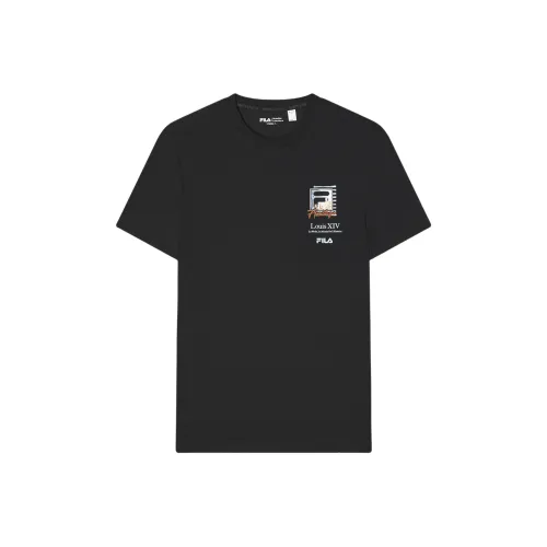 Fila Heritage Черная Мужская T-Рубашка
