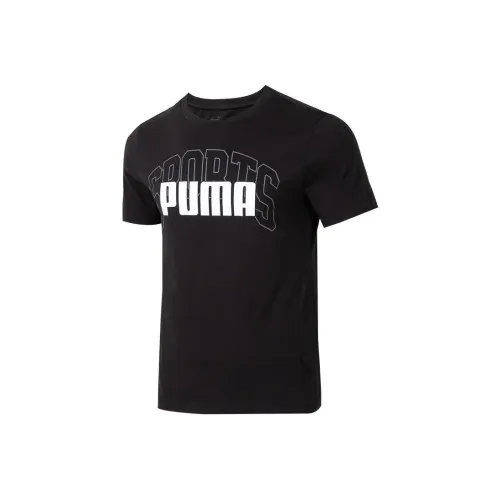 PUMA Мужская черная футболка