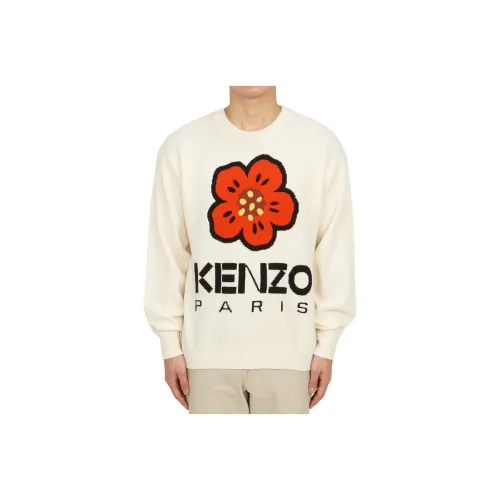 KENZO Экрю Мужская T-рубашка