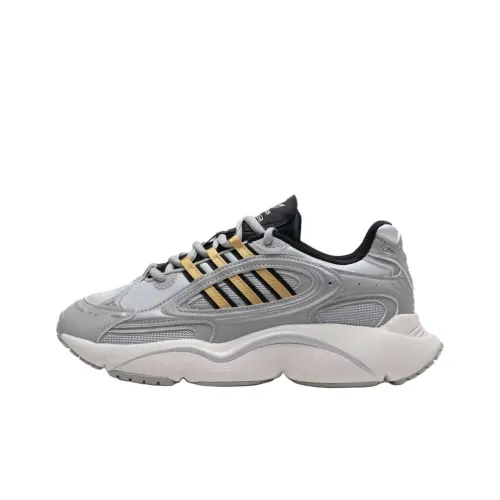 Adidas Originals Ozmillen Устойчивый к истиранию Низкий Топ Кэжуал Женские Белый Серый