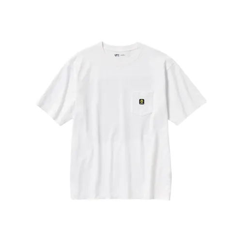 UNIQLO X Keith Haring Co Бренд Серия T Рубашка Унисекс Белый