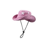 Шляпа для походов "Two-Star" - розово-красный