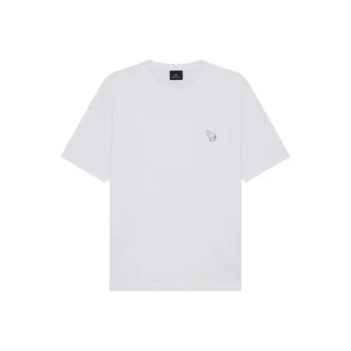 Paul Smith Paul Smith Zebra Logo Series Белая Мужская T-Рубашка