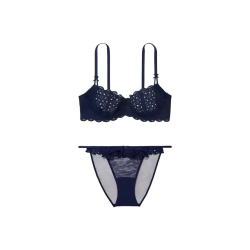 Victoria's Secret Комплект нижнего белья для женщин морской синий