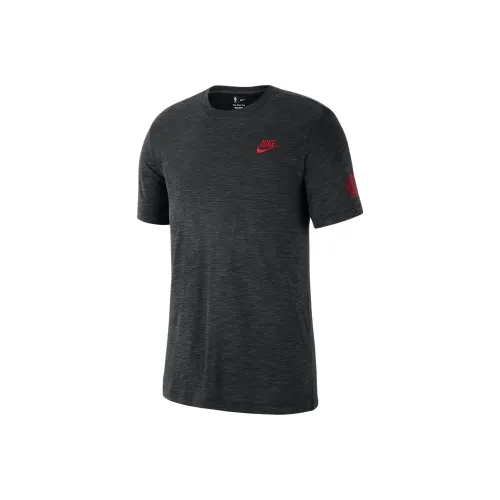 Nike Portland Trail Blazers Essential Клуб Т-Рубашка Мужская Черная