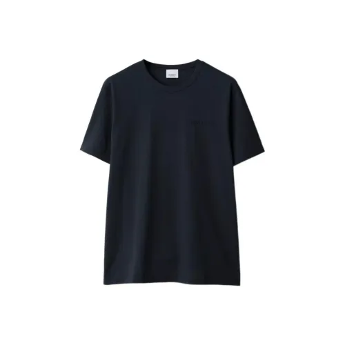 Burberry SS24 T Рубашка Мужская Темно-синяя