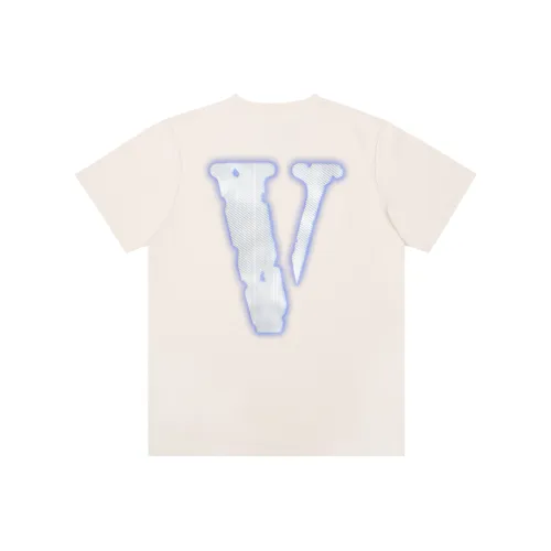 VLONE SS25 Экрю Унисекс Т-рубашка