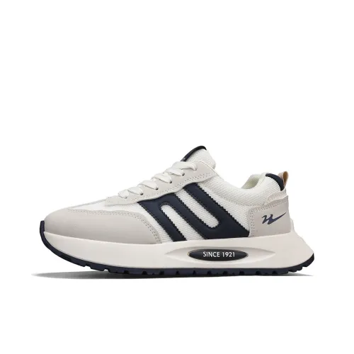 Binary Slip-resistant Abrasion-resistant Lightweight Low Top Casual Men's Beige Blue Бинарный противоскользящий устойчивый к истиранию легкий низкий топ повседневный мужской бежевый синий