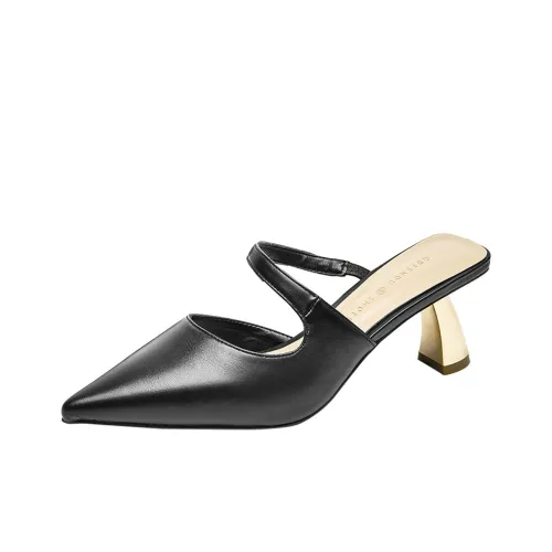 GUDIANFENGDU Резиновая подошва противоскользящие домашние тапочки для женщин