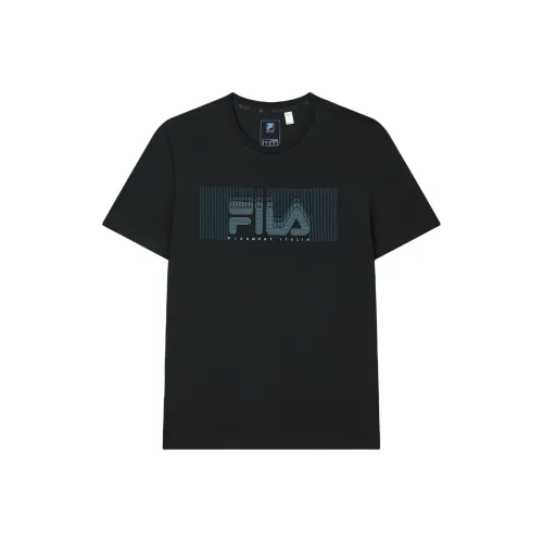 FILA Мужские черные футболки