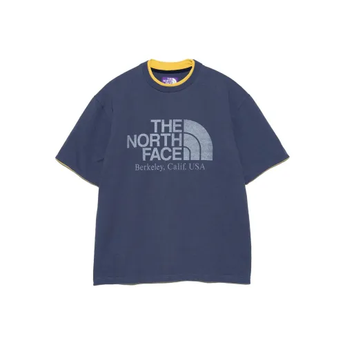 THE NORTH FACE PURPLE LABEL T-Shirt Унисекс Винтаж Морской Синий