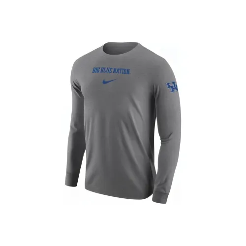 Nike Темно-серый Мужской T-рубашки