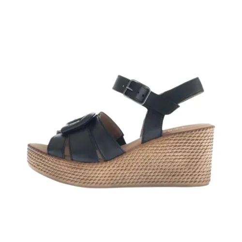 Gabor Мода One Ремешок Сандалии Женские Черные