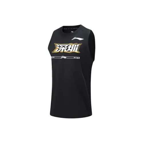 LINING CBA Collection Черные Мужские T-Рубашки