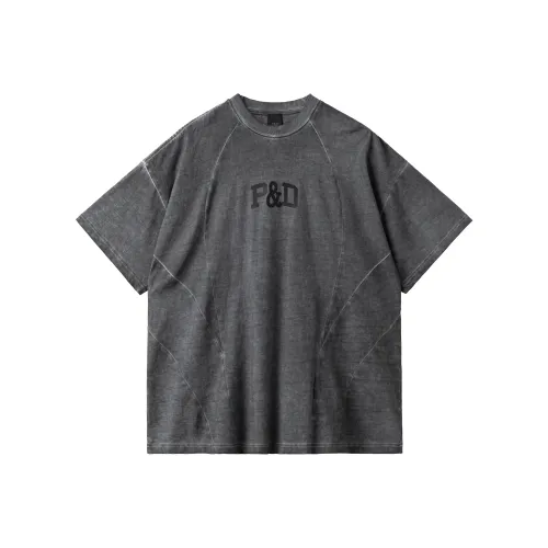 PILOTDRAGON Круглый вырез T-рубашка Унисекс