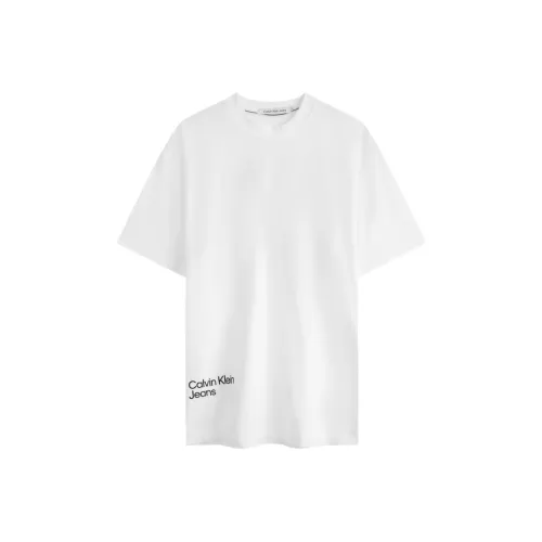 Calvin Klein T-Shirt Мужской Moon White
