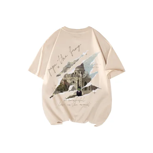 Pepe the Frog Короткий рукав T-рубашки Унисекс