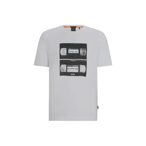 Hugo Boss SS24 T Рубашка Мужская Белая