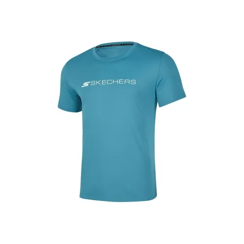 Skechers T-Shirt Мужской Adriatic Blue