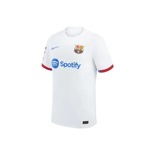 nike Ronald Araujo Barcelona 2023 24 Match Away Shirt Men's White