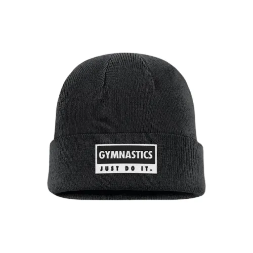 nike Акриловые шапки-бини унисекс черные