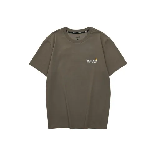 Skechers T-Shirt Унисекс Грибной Коричневый