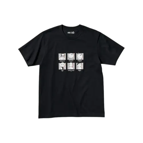 UNIQLO 09 Черная унисекс футболка