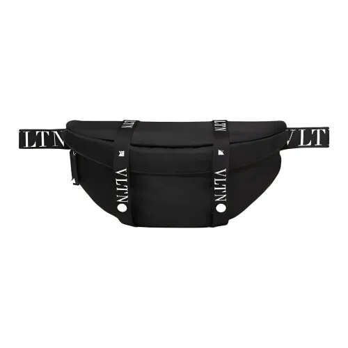 Valentino Нейлоновая сумка через плечо поясная сумка стандартная мужская черная