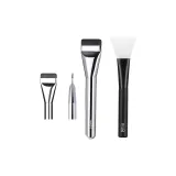 Тональная основа, кисть + силиконовая маска, кисть