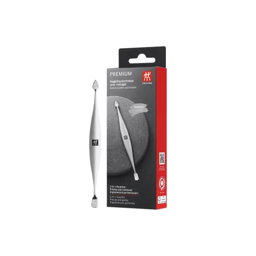 ZWILLING Нержавеющая сталь Двойная головка Инструмент для ногтей для фиксации и чистки складок ногтей подходит для мастеров маникюра