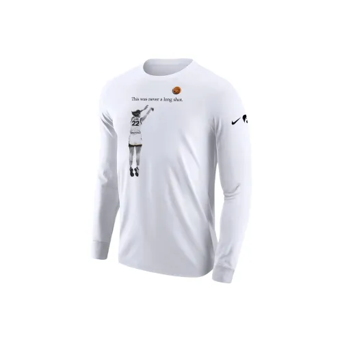 nike Caitlin Clark Iowa T Рубашка Мужская Белая