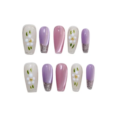 XUJING Искусственные ногти для женщин