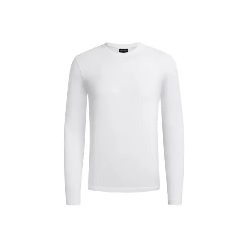 EMPORIO ARMANI SS24 T Рубашка Мужская Белая