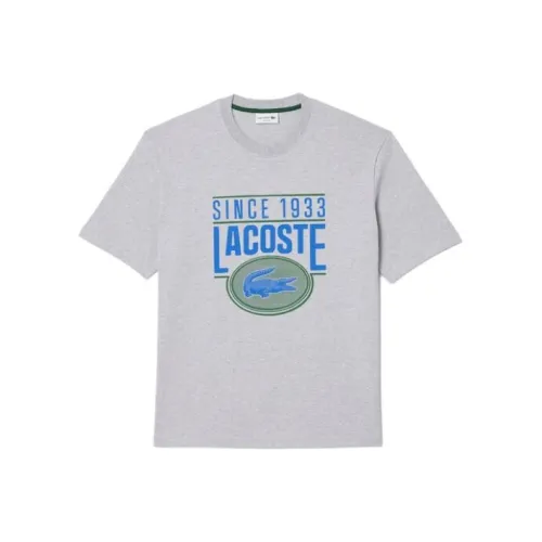 LACOSTE Серые Мужские T-рубашки