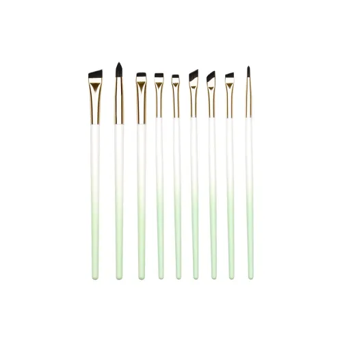 XIBI Мягкий щетина Eye детали 9 шт набор смешанный Worm Eye линия лезвие глаза детали кисть для макияжа