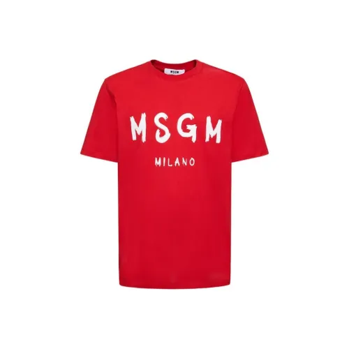 MOSCHINO Red Мужская T-рубашка