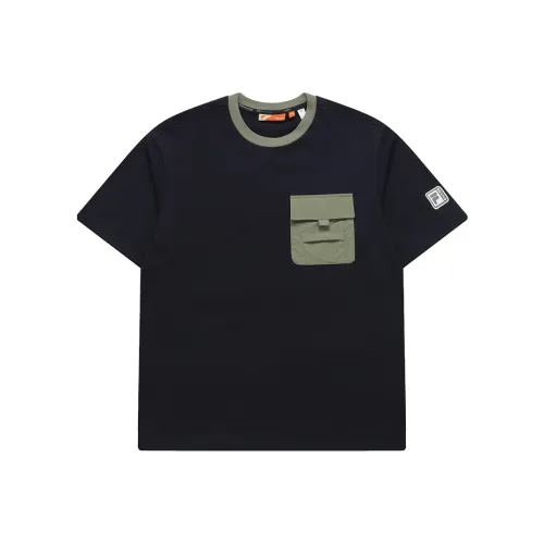 FILA FUSION Стальной Синий Мужская Футболка