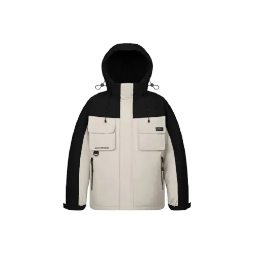 CAMEL Теплоизоляционная ветровка унисекс серого цвета